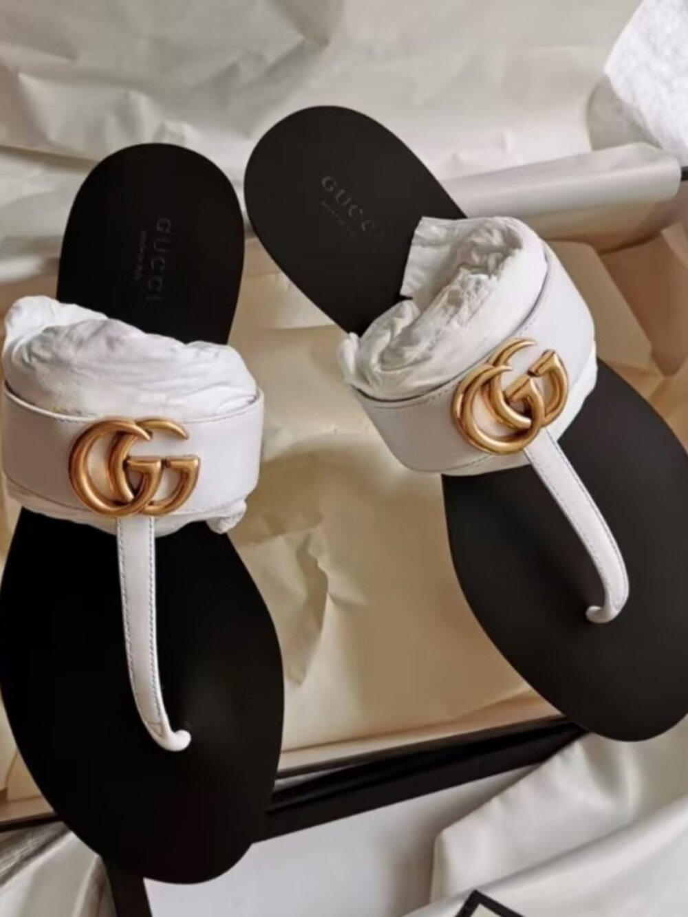 Gucci flip‑flops